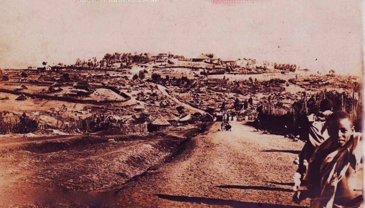 መሐል አራዳ (Piazza) 1897